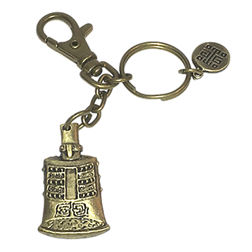 西周古鐘 古銅鎖圈【十方】145992