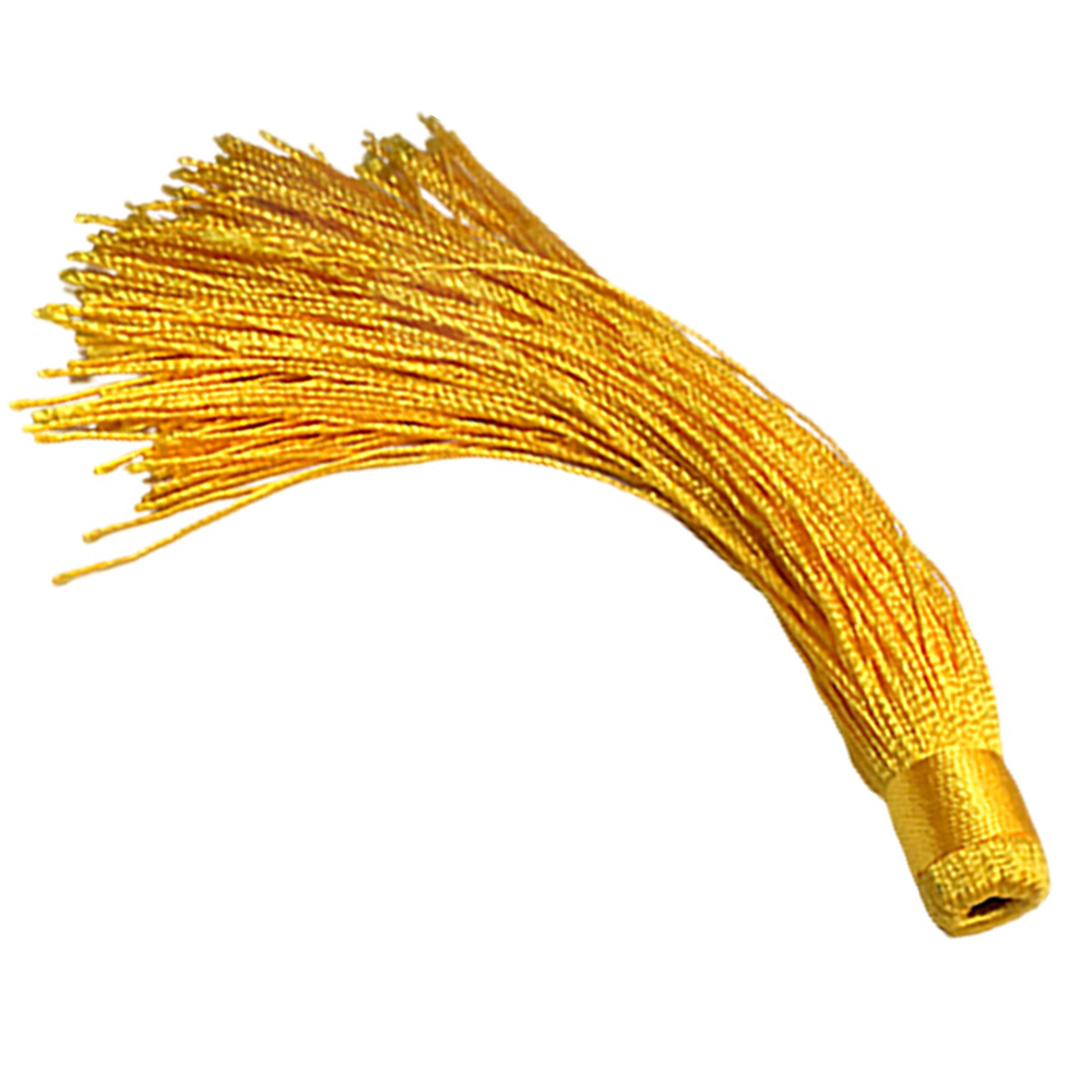 流蘇 黃色 13.5 公分2個【十方】145952