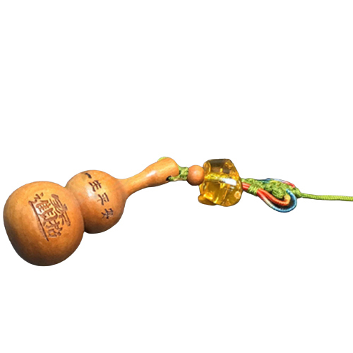 招財進寶葫蘆桃木掛飾【十方】147442