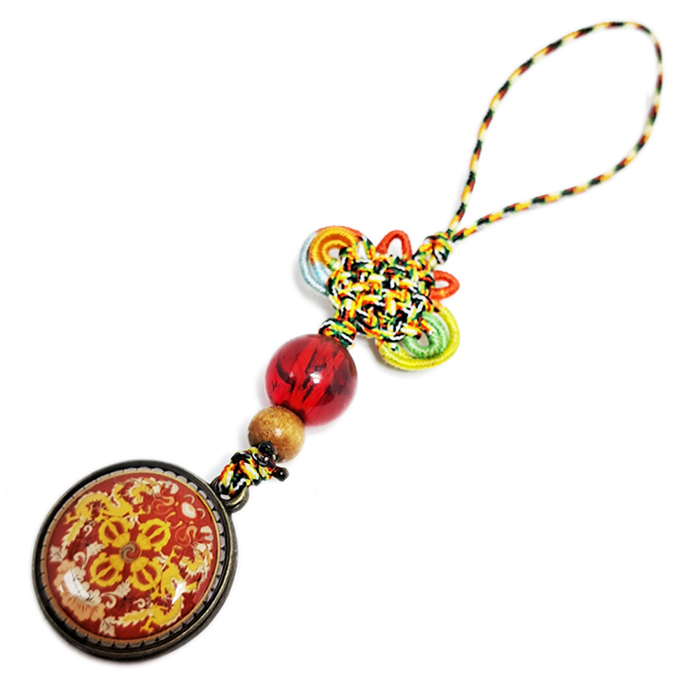 十字杵+五色線掛飾【十方】147784