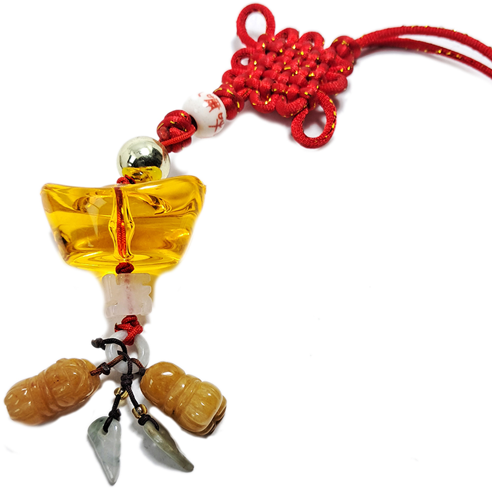 玉貴人+元寶法寶掛飾【十方】147452