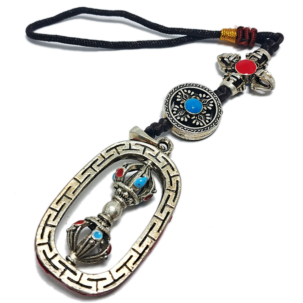 金剛杵轉運五色線掛飾【十方】148715