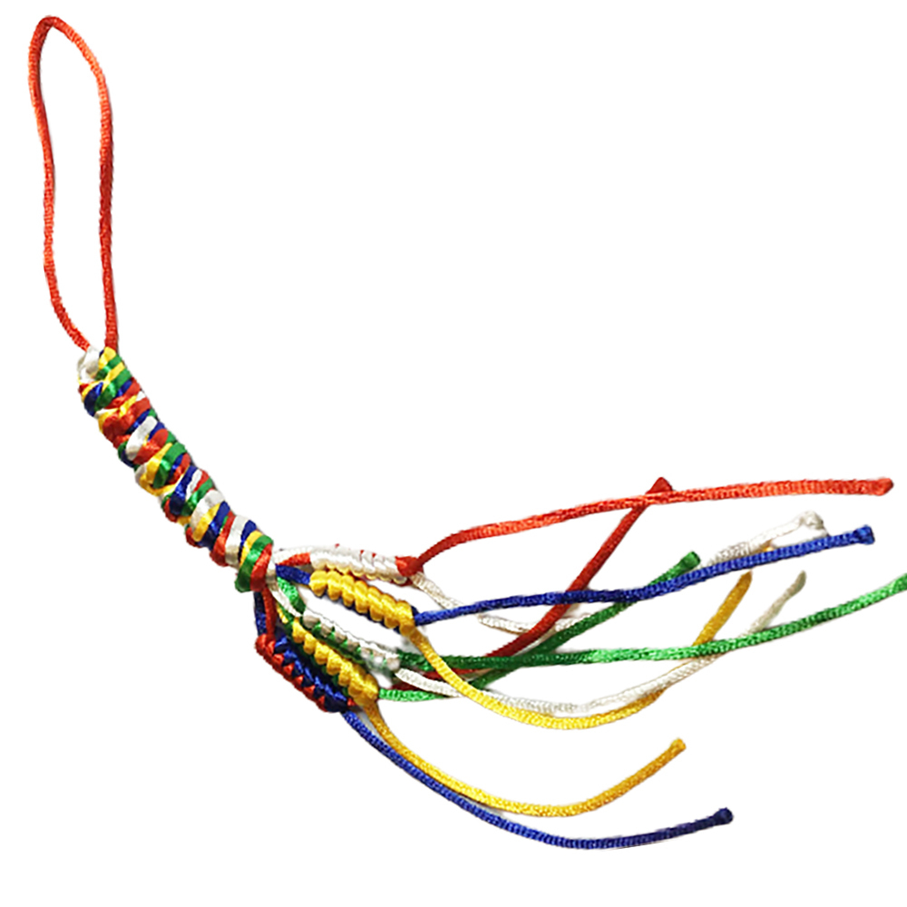 尼泊爾五色線金剛結吊飾【十方】150535