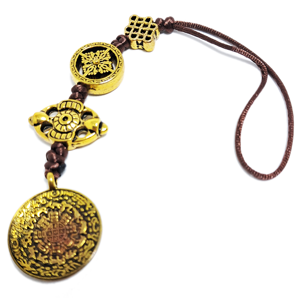 九宮八卦2.2公分 金色 法寶掛飾【十方】149658