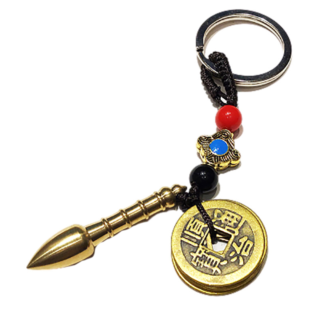 銅文昌筆+五帝錢鎖圈【十方】149903