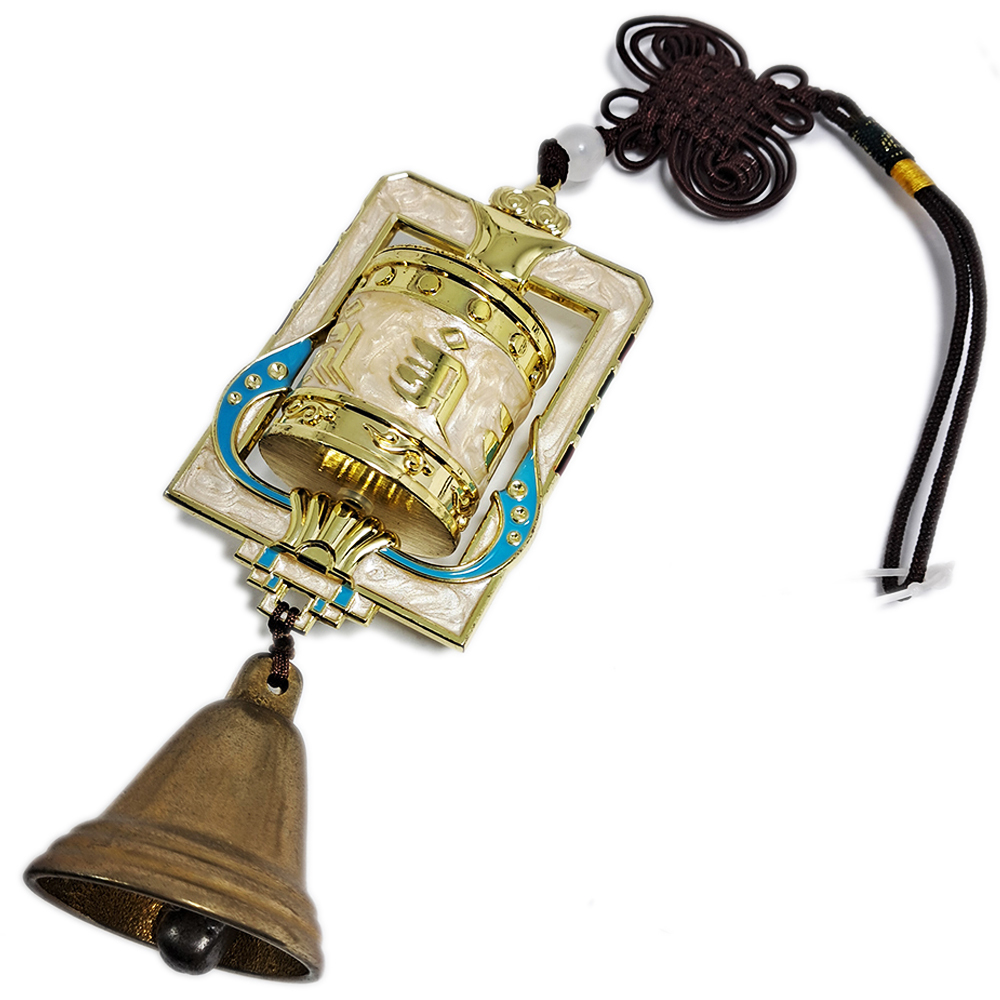 轉經輪+銅鈴掛飾【十方】150322