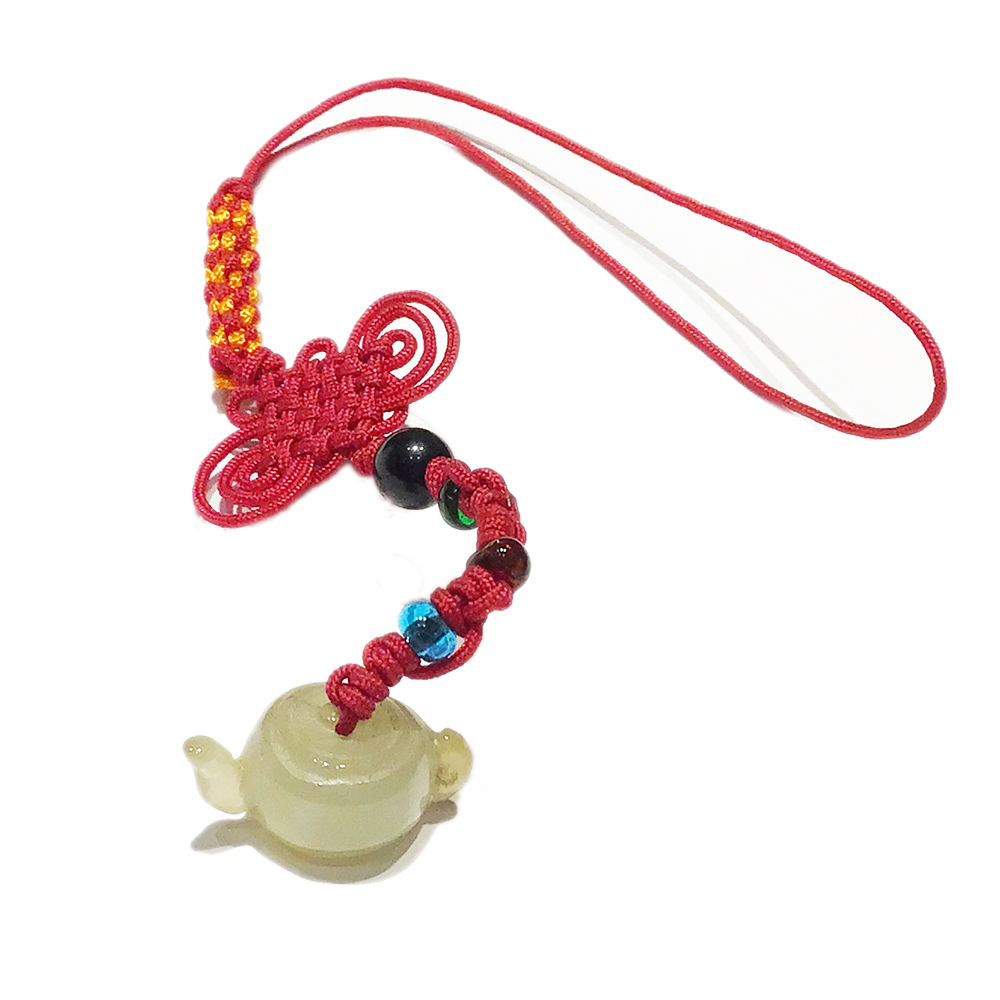 玉茶壺吊飾【十方】151064