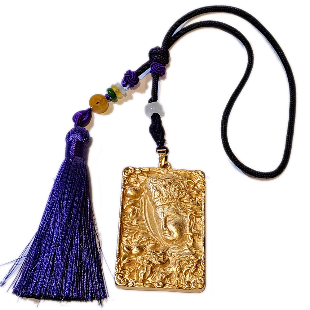 觀自在菩薩 紫色掛飾【十方】151274