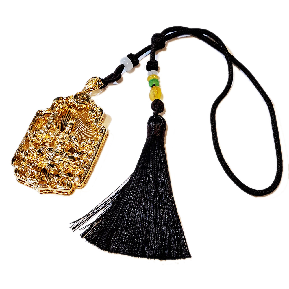 福慧觀音 沙金掛飾【十方】151285