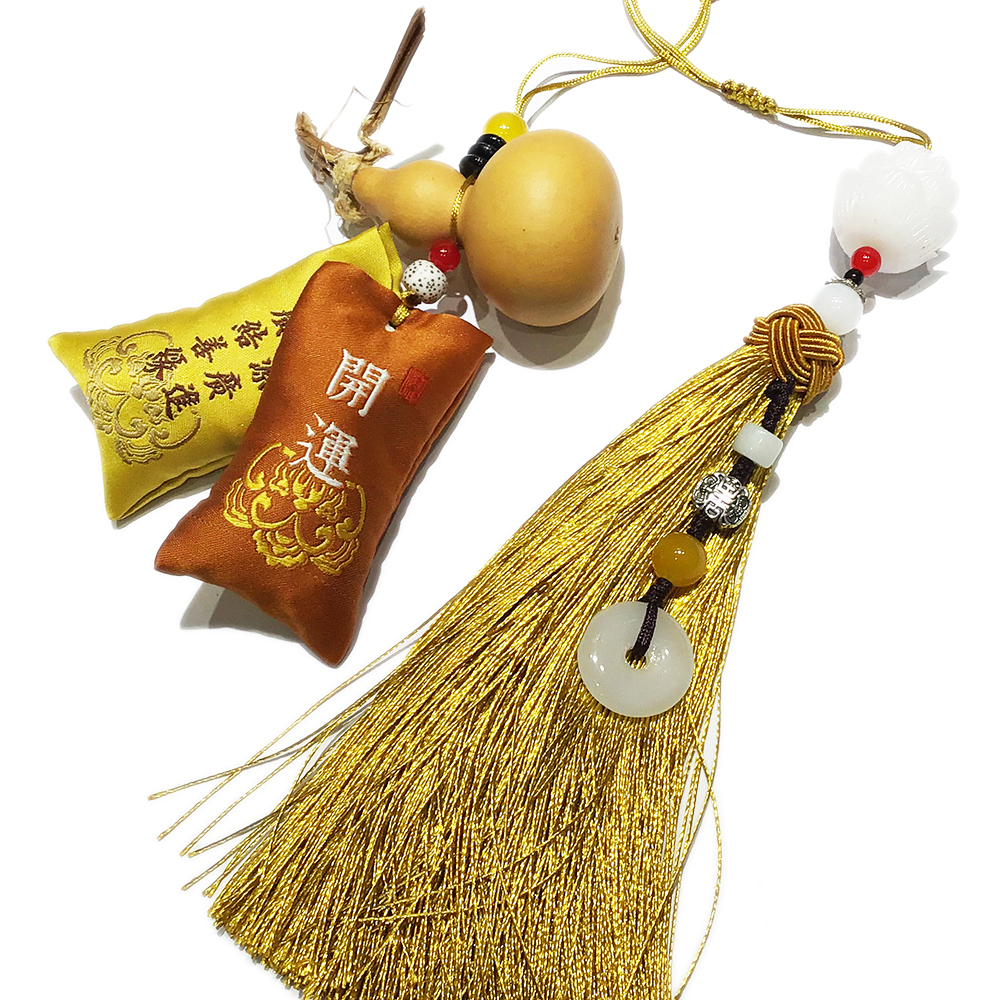 天然葫蘆{開運}香包掛飾【十方】151079