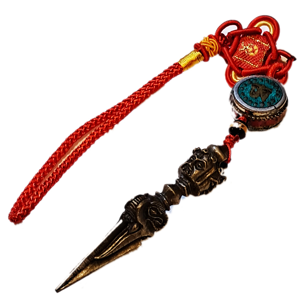 普巴杵{銅}吉祥掛飾【十方】151708