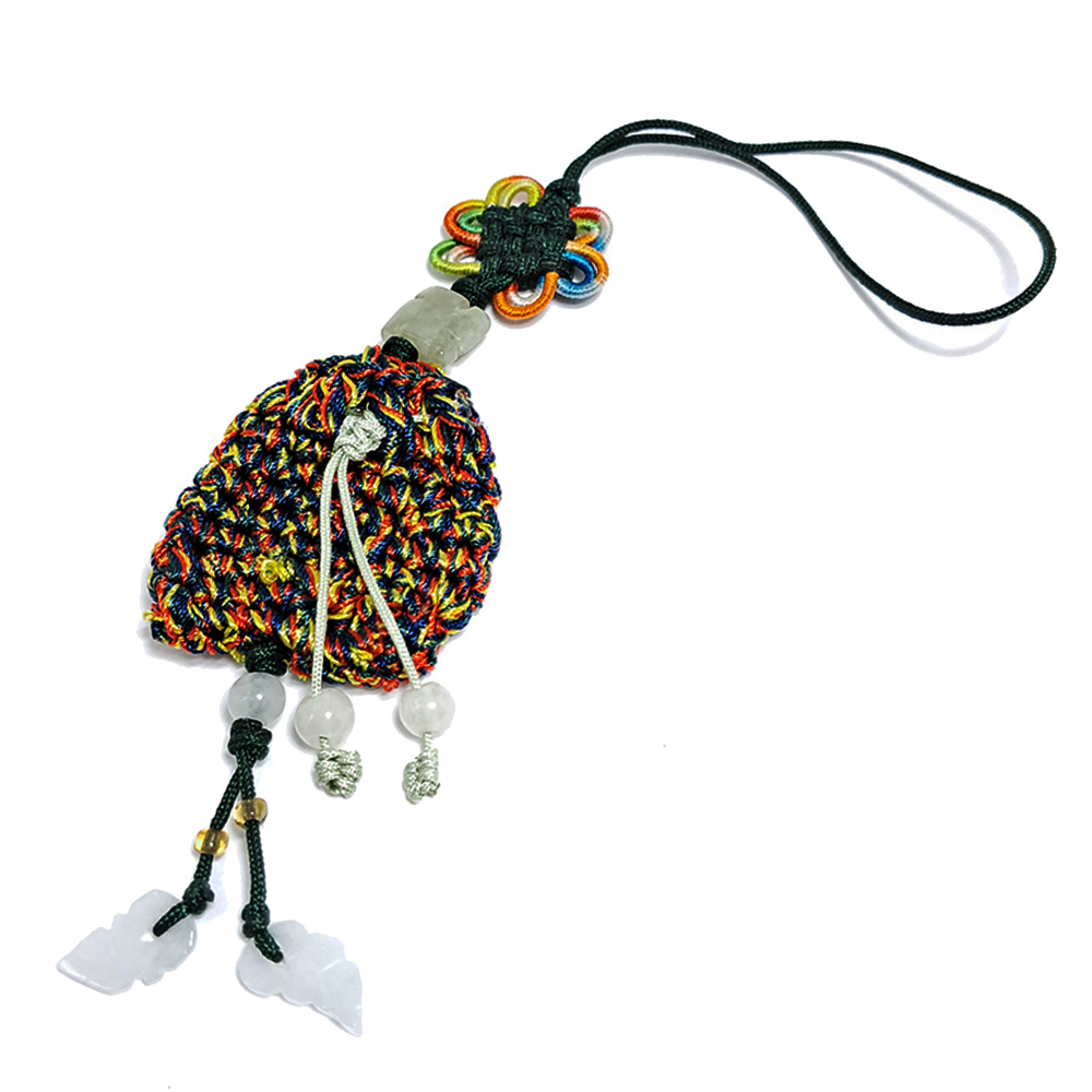 五色線祈福寶袋飾【十方】151995