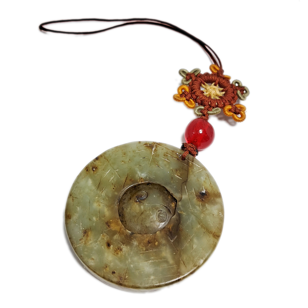 吉祥八卦古玉掛飾【十方】152055