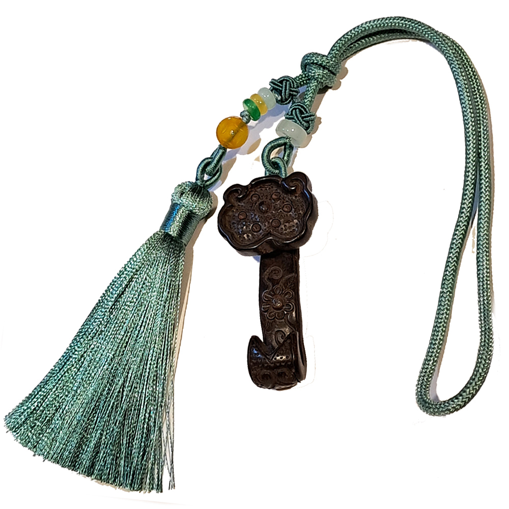 如意{黑檀}吉祥掛飾【十方】151741