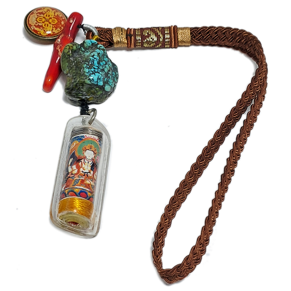 四臂觀音 綠松石 法寶掛飾【十方】152013