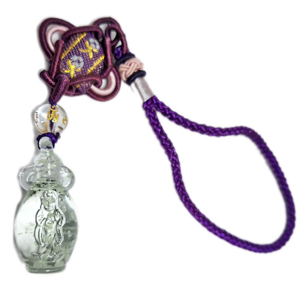 觀音平安{夜光}寶瓶吊飾【十方】152084