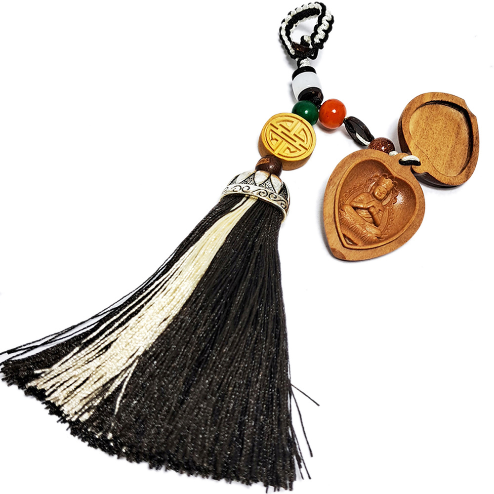 大日如來{檀香木} 掛飾【十方】152228