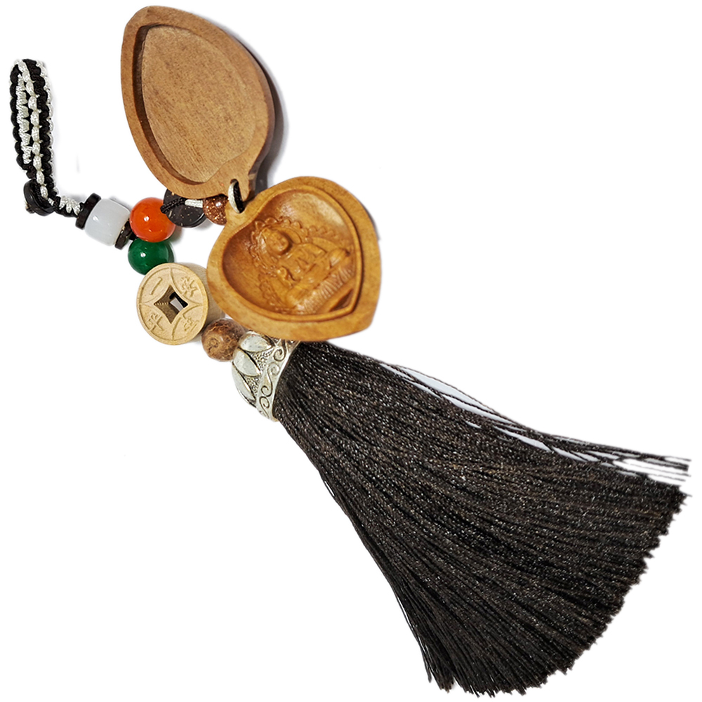 觀音菩薩{檀香木} 掛飾【十方】152200