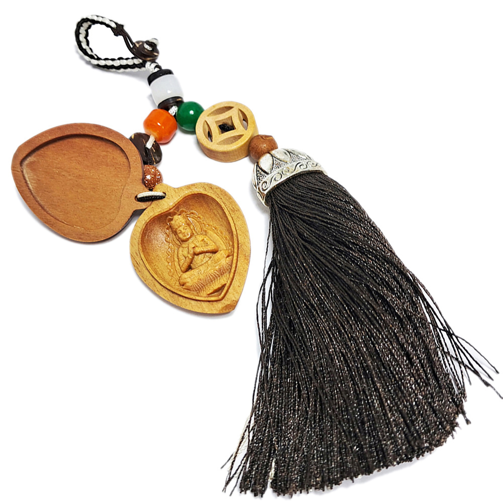 大日如來{檀香木} 掛飾【十方】152229