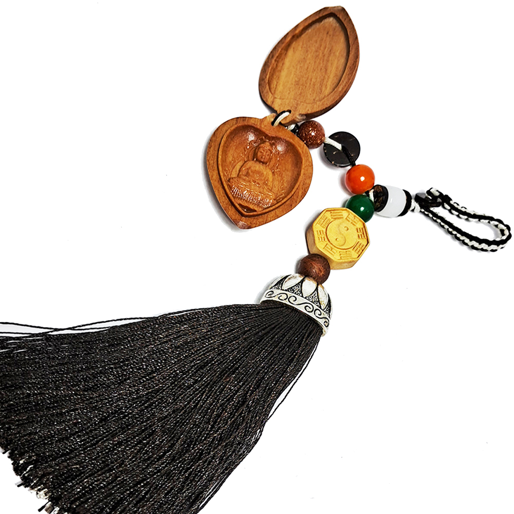 阿彌陀佛{檀香木}掛飾【十方】152216