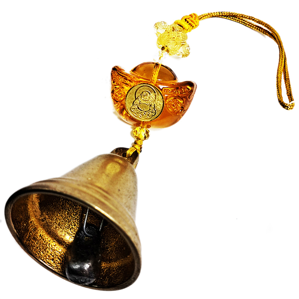 元寶{琉璃}銅鈴掛飾【十方】152179