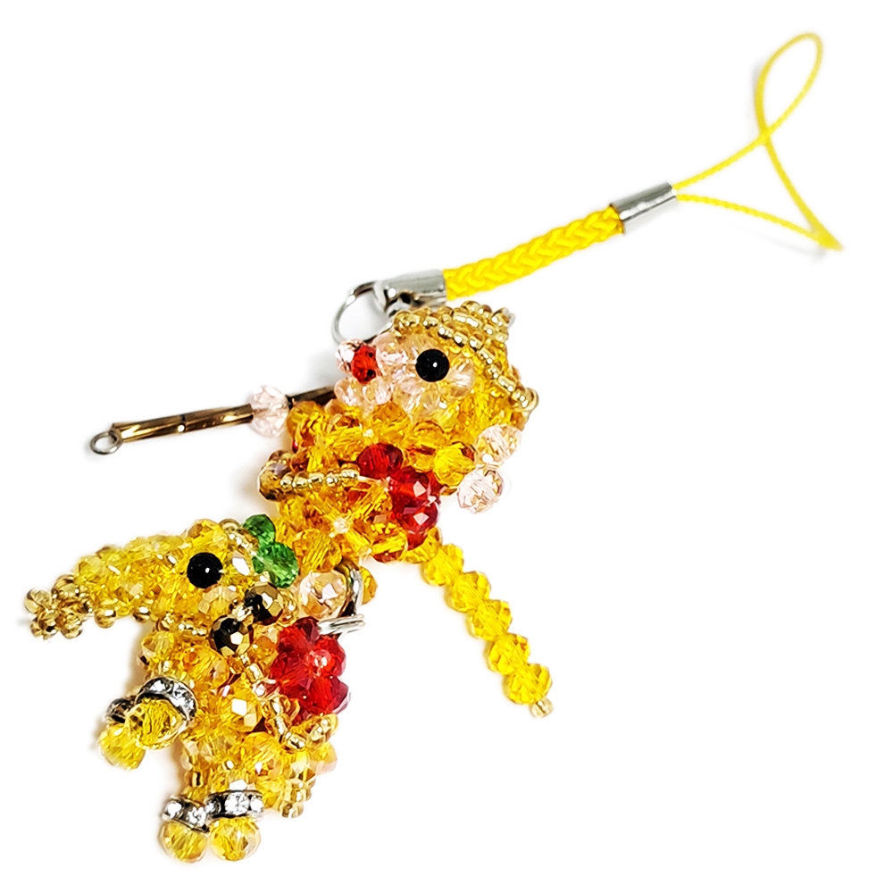 泰猴寶象{水晶}吊飾【十方】152087