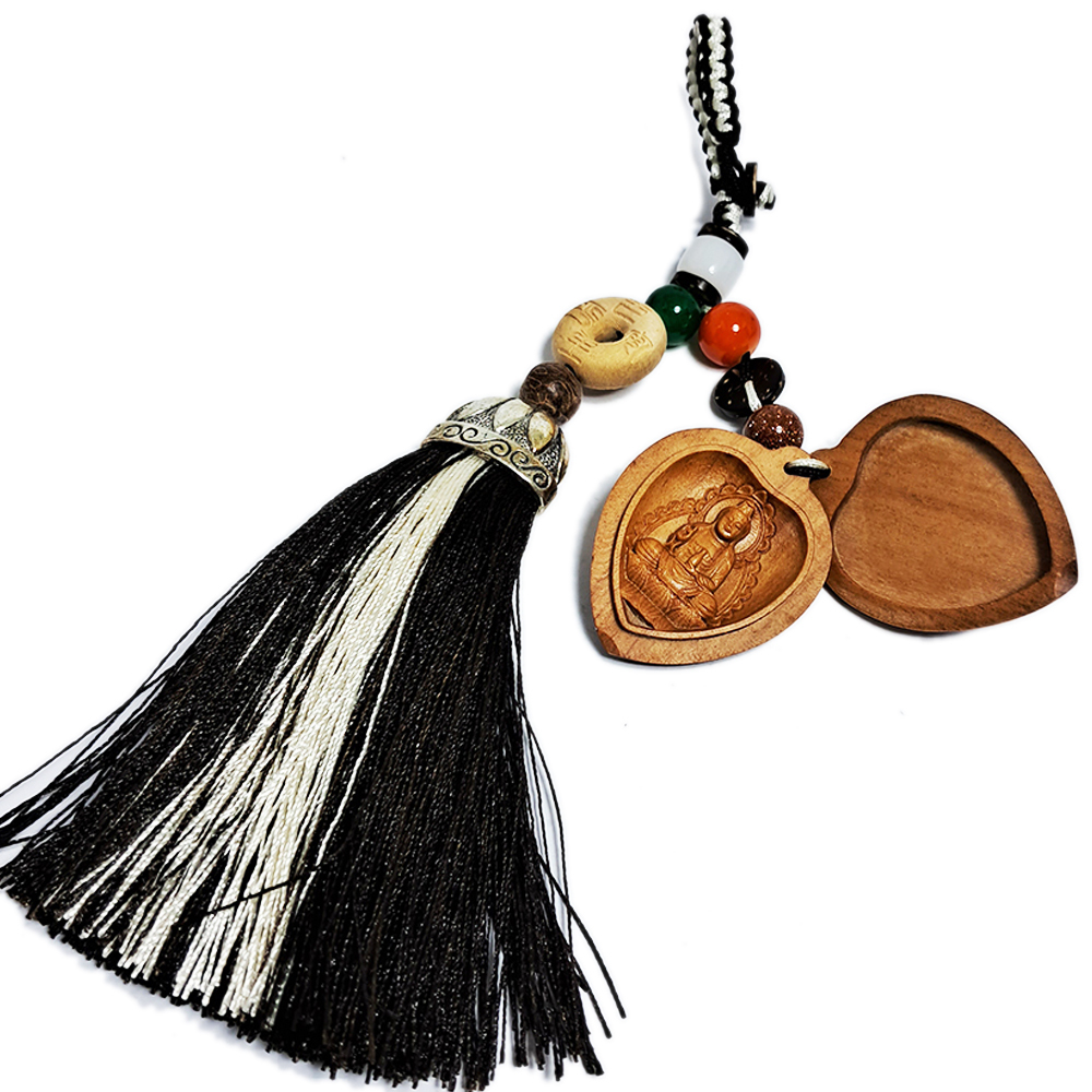 觀音菩薩{檀香木} 掛飾【十方】152202