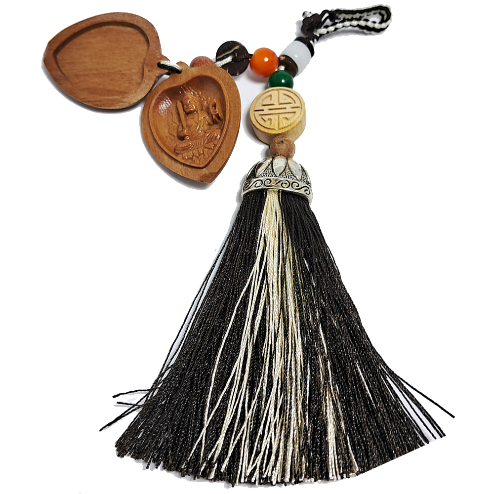 不動明王{檀香木}肖雞守護神掛飾【十方】152190