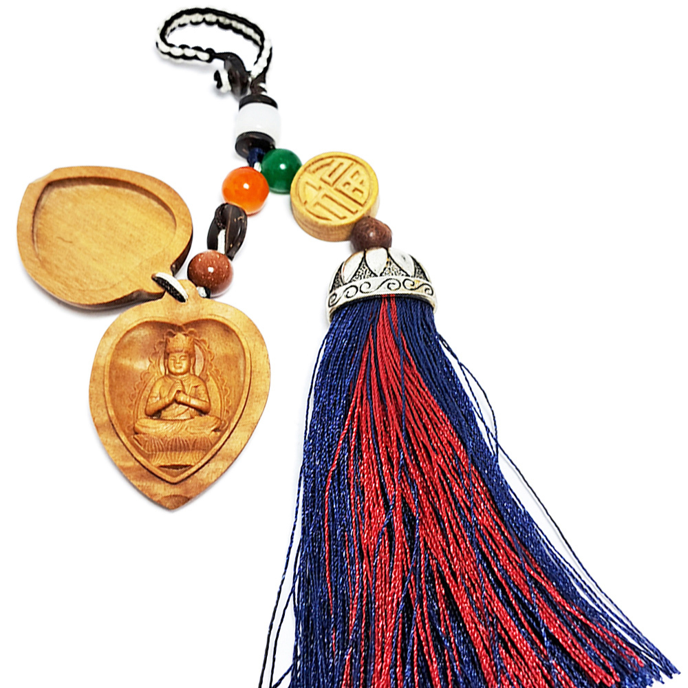 大日如來{檀香木} 掛飾【十方】152226