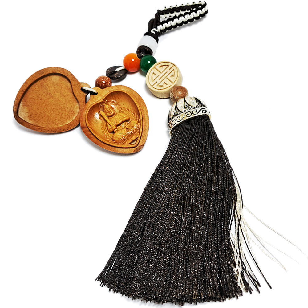 虛空藏如來{檀香木}掛飾【十方】152207