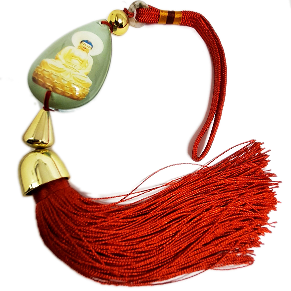 佛陀&彌勒佛{琉璃水晶}掛飾【十方】152089