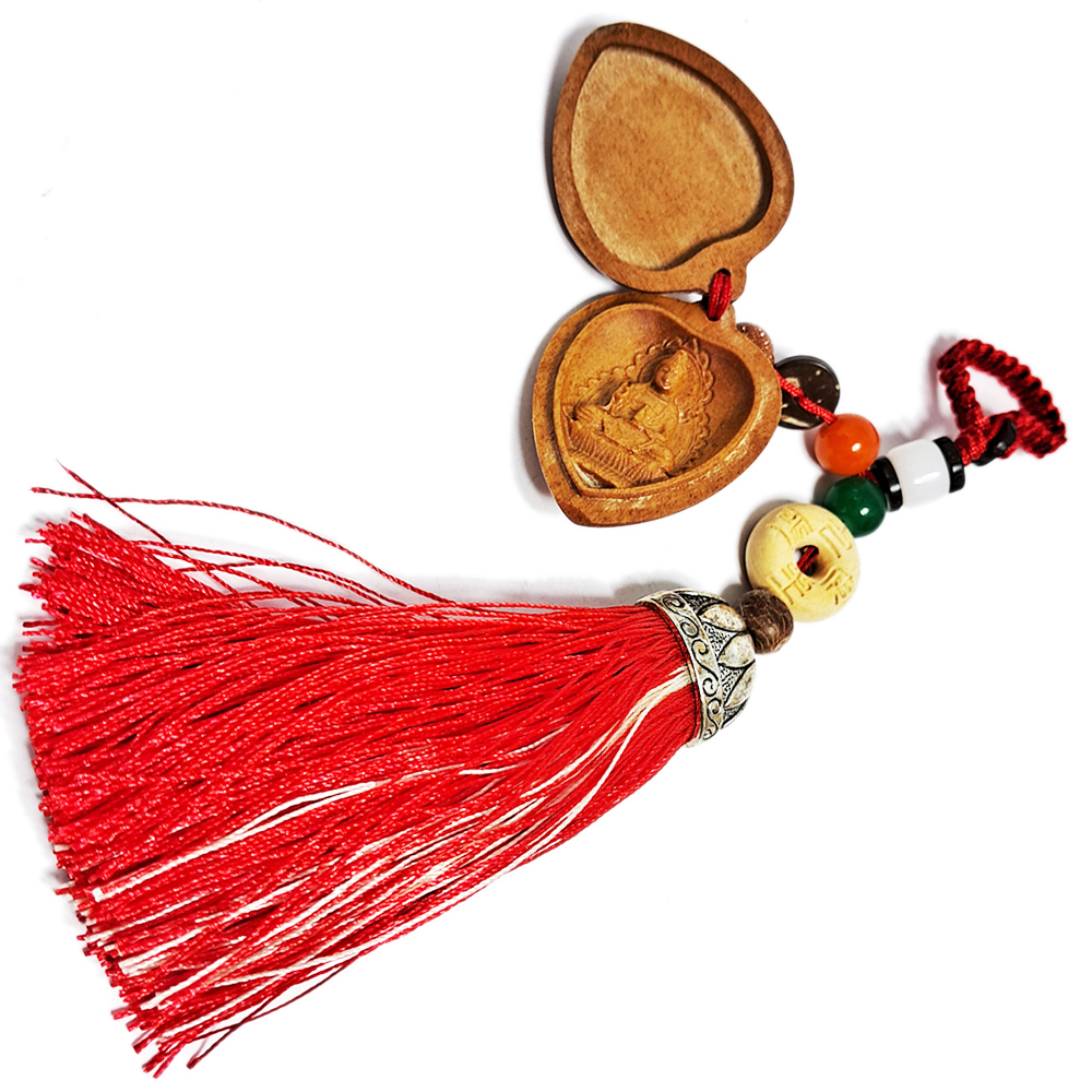 觀音菩薩{檀香木} 掛飾【十方】152201