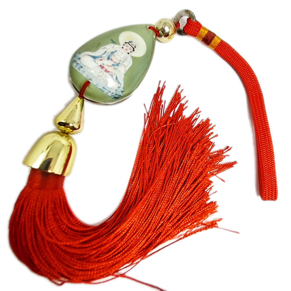 觀音菩薩{琉璃水晶}掛飾【十方】152077