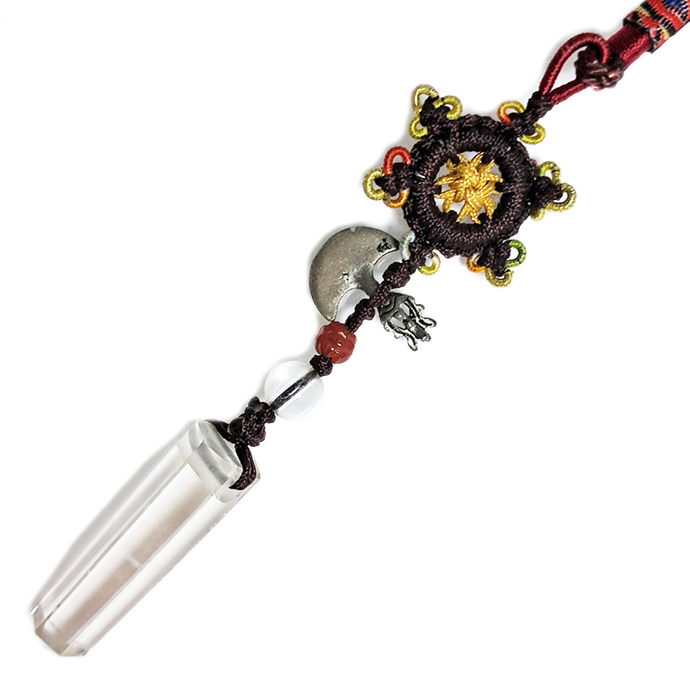 水晶柱&彎刀法寶掛飾【十方】152566