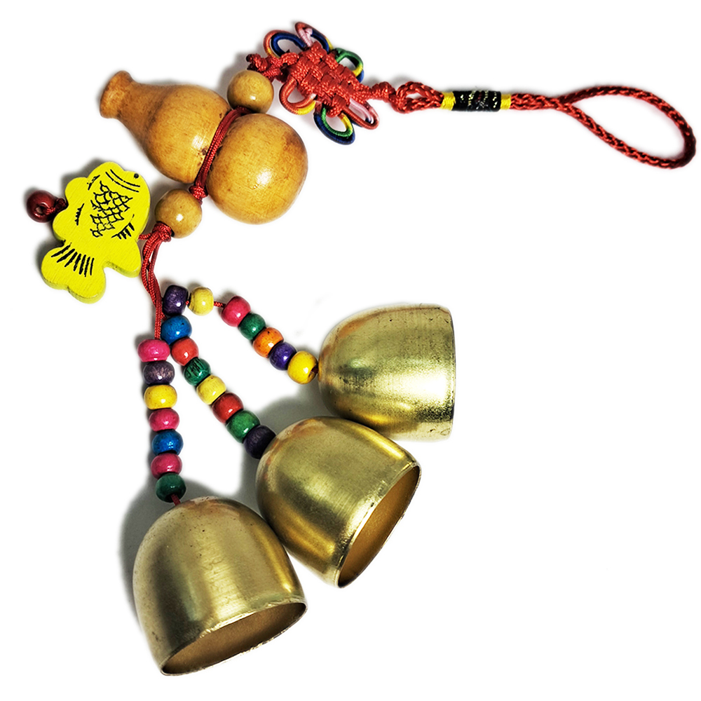 木葫蘆&有餘 銅鈴掛飾【十方】152609