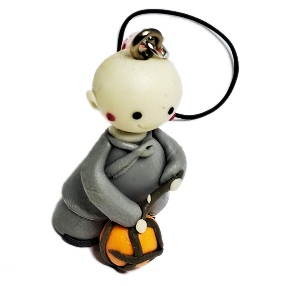 俏皮小沙彌(1個)吊飾【十方】120159