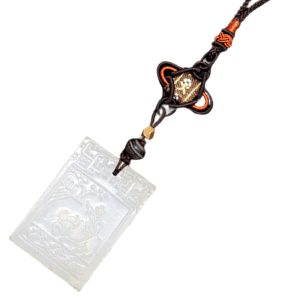 童子{白玉}藥師珠掛飾【十方】124646