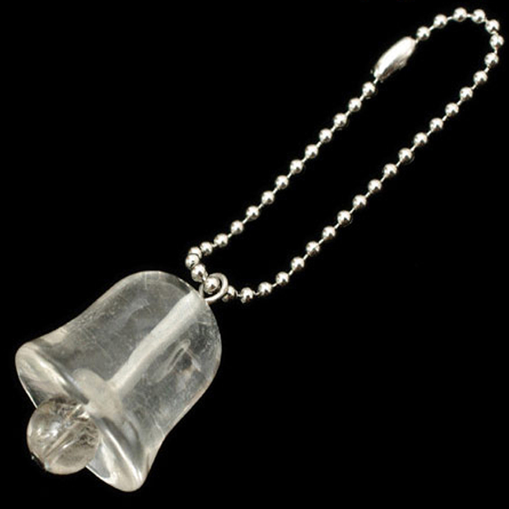 幸福鈴鐺{天然水晶}吊飾【十方】122427