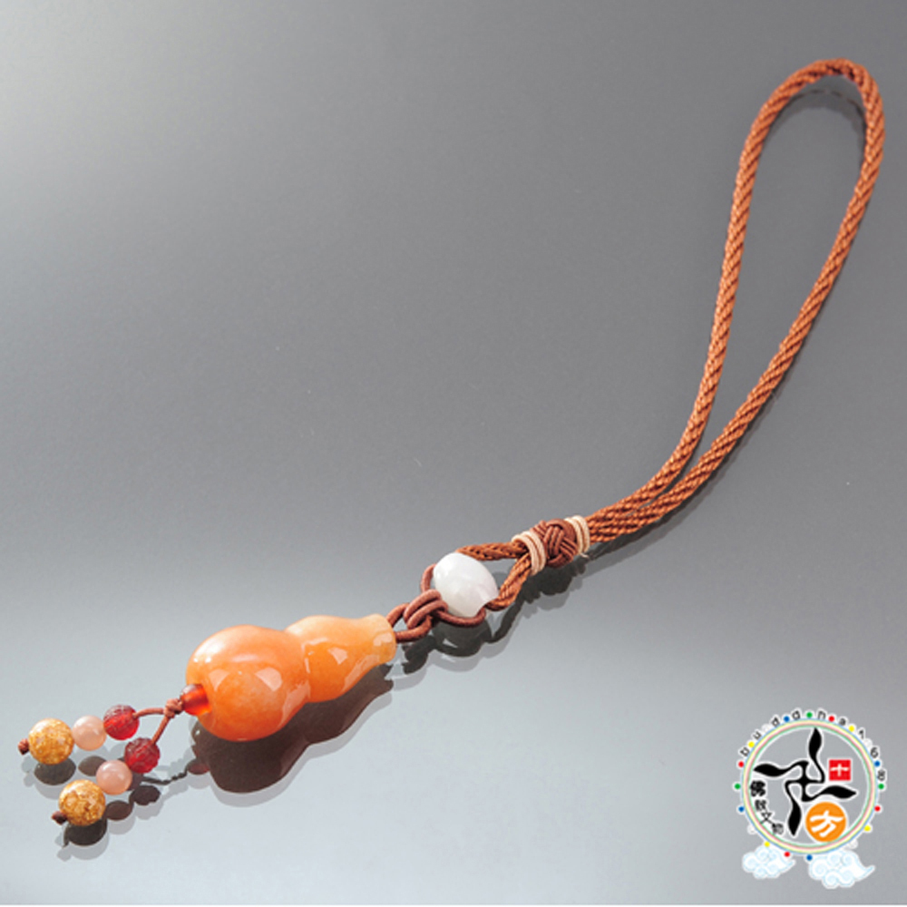 黃玉葫蘆法寶掛飾【十方】122626