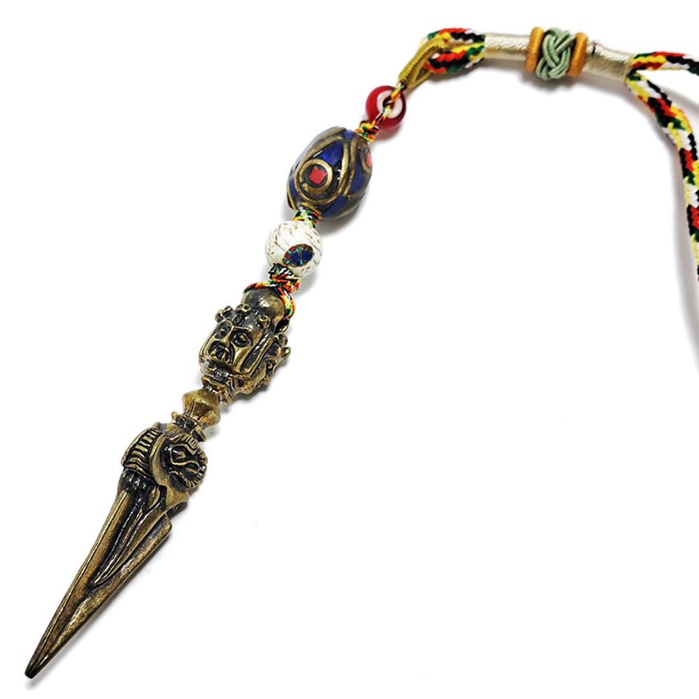 普巴杵{銅}五色線掛飾【十方】125692