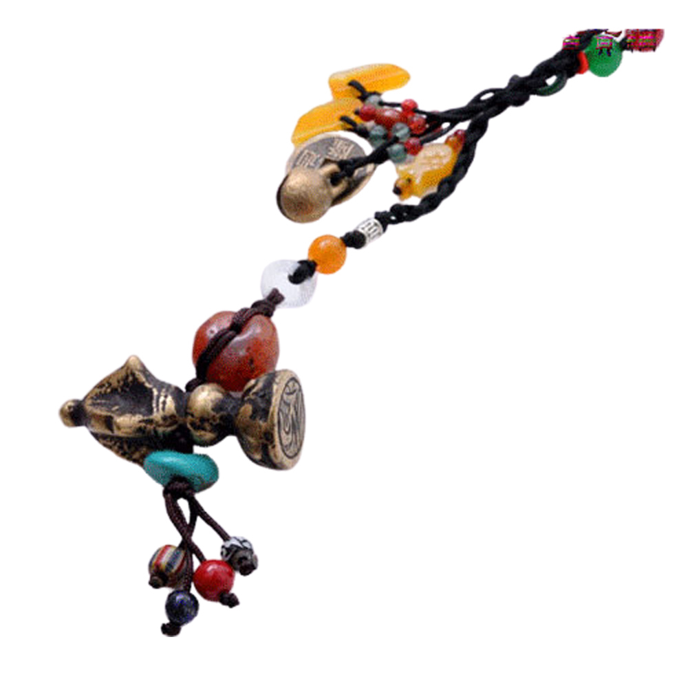 藏密銅印&綠松石&老紅玉髓開運掛飾【十方】126030