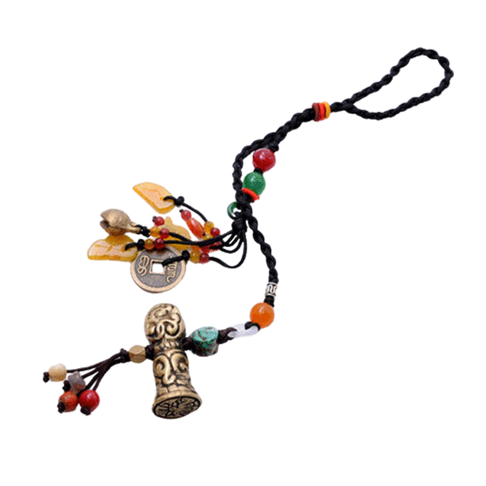 藏密銅印+綠松石開運掛飾【十方】126033