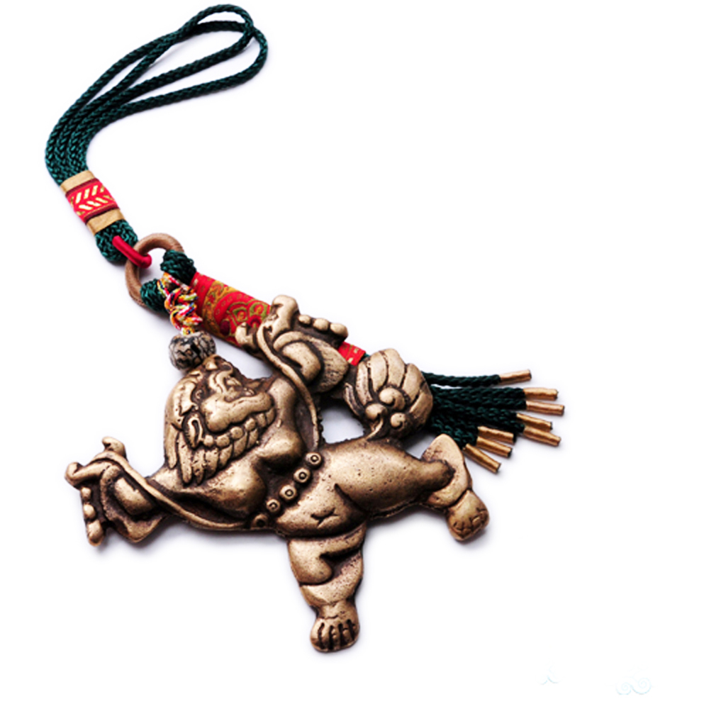 雪獅{銅}吉祥鎮宅藏密掛飾【十方】126044