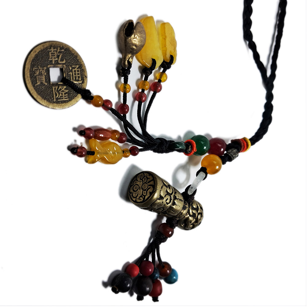 藏密銅印&綠松石開運掛飾【十方】126032