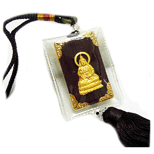 觀音&普門品{木片包金}吊飾【十方】126303