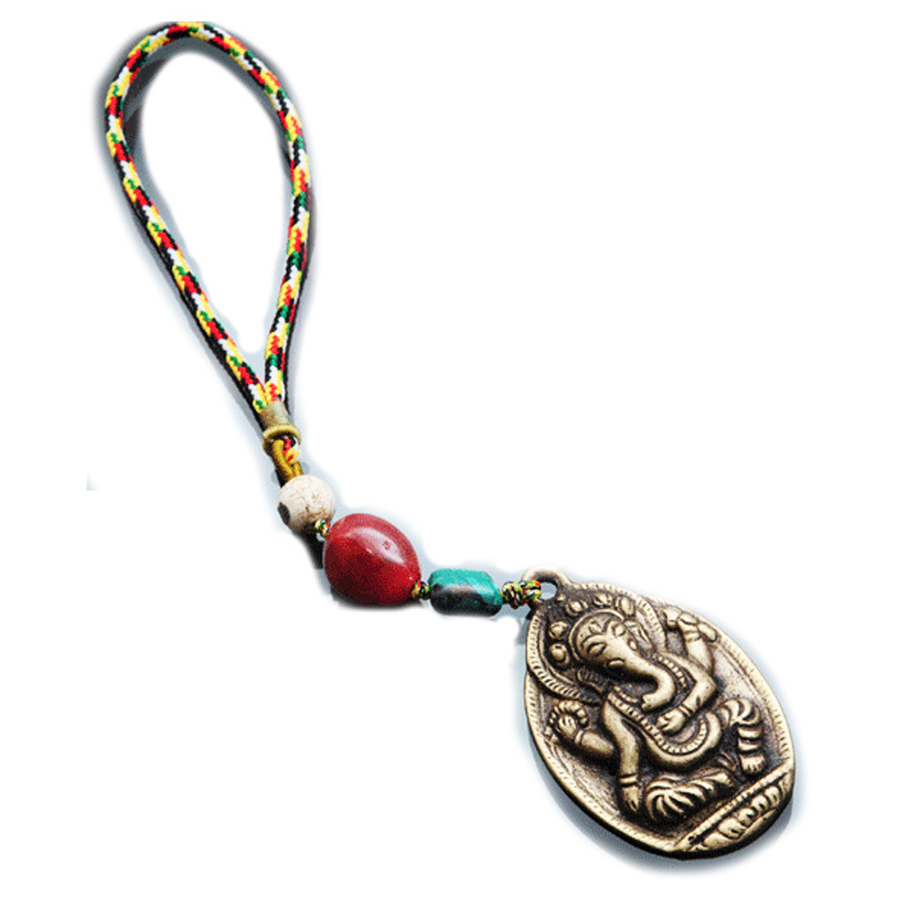 象鼻財神{銅}法寶掛飾【十方】126518