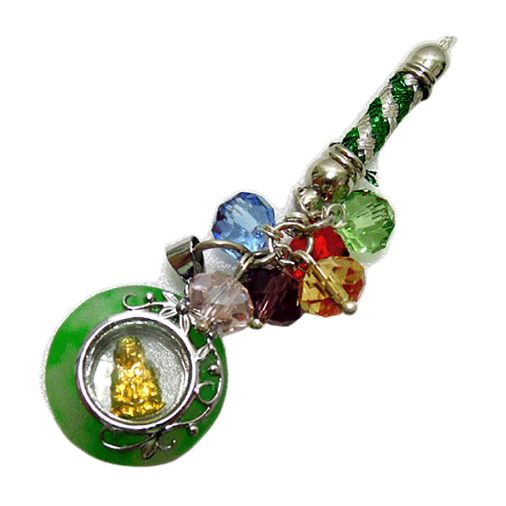 觀音翠玉環時來運轉五行珠掛飾【十方】126312