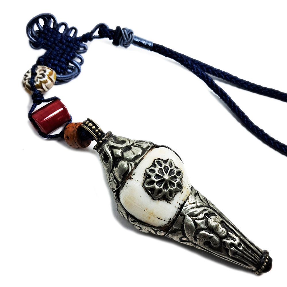 藏傳{法螺}辟邪掛飾【十方】127446