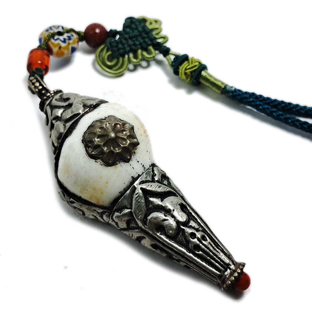 藏傳{法螺}辟邪掛飾【十方】127444