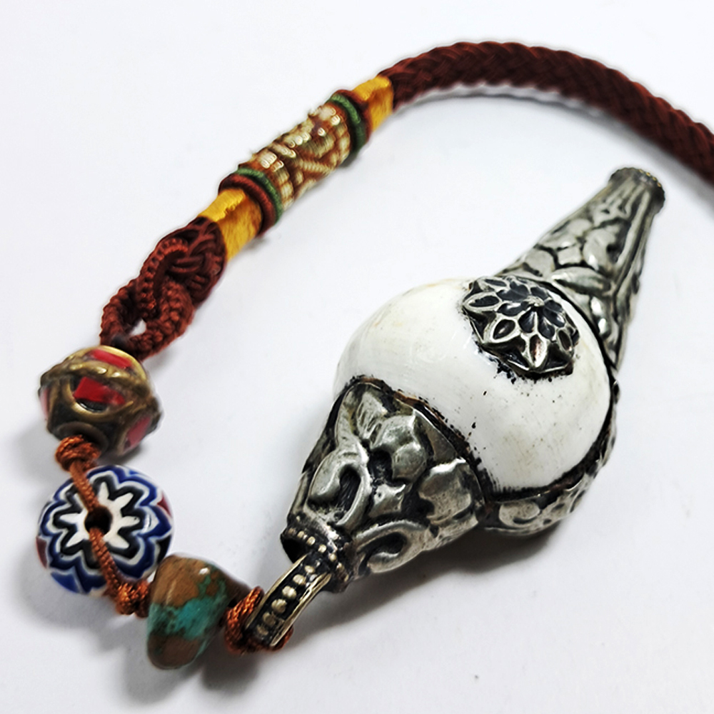 藏傳{法螺}辟邪掛飾【十方】127445